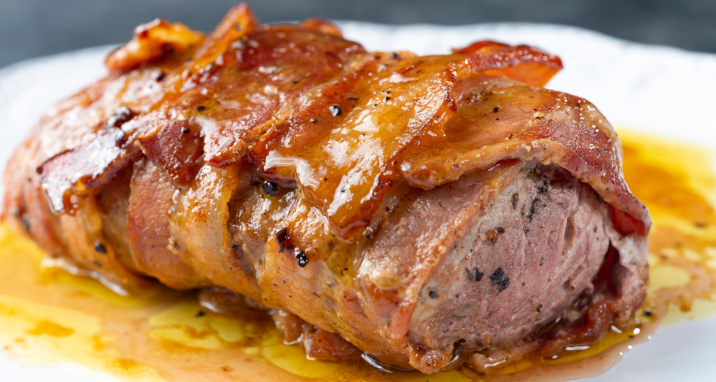 Bacon Wrapped Pork Tenderloin