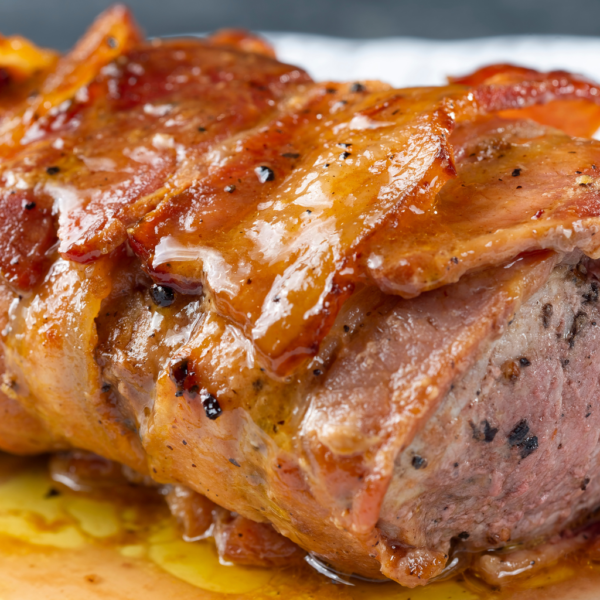 Bacon Wrapped Pork Tenderloin