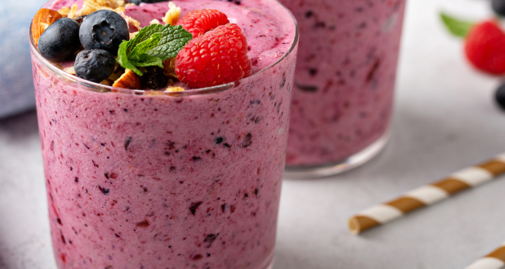Protein Mixed Berry Smoothie