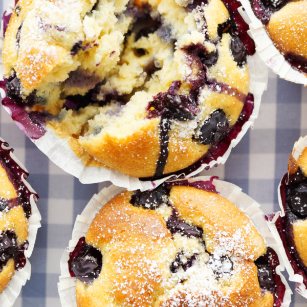 Keto Blueberry Muffins