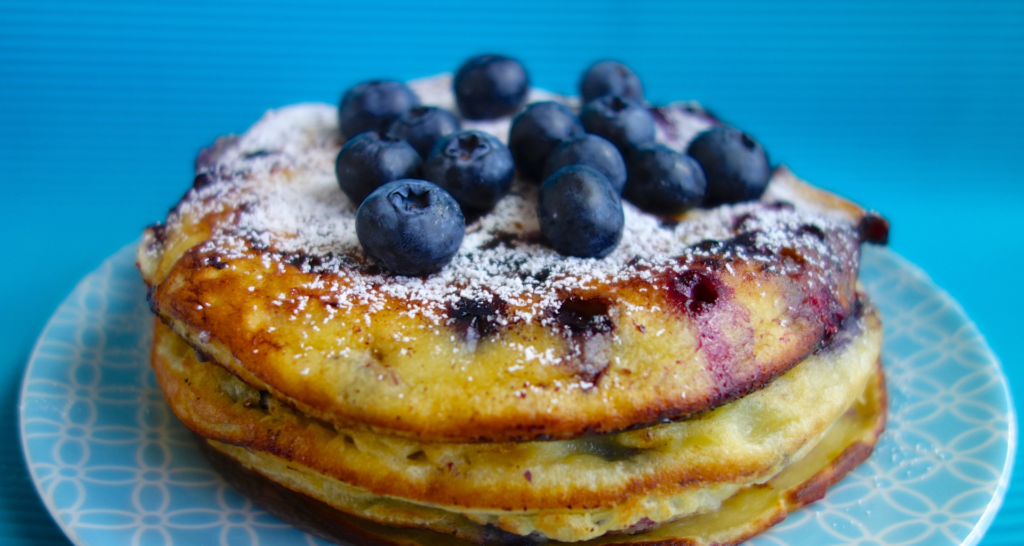 Keto Blueberry Pancakes