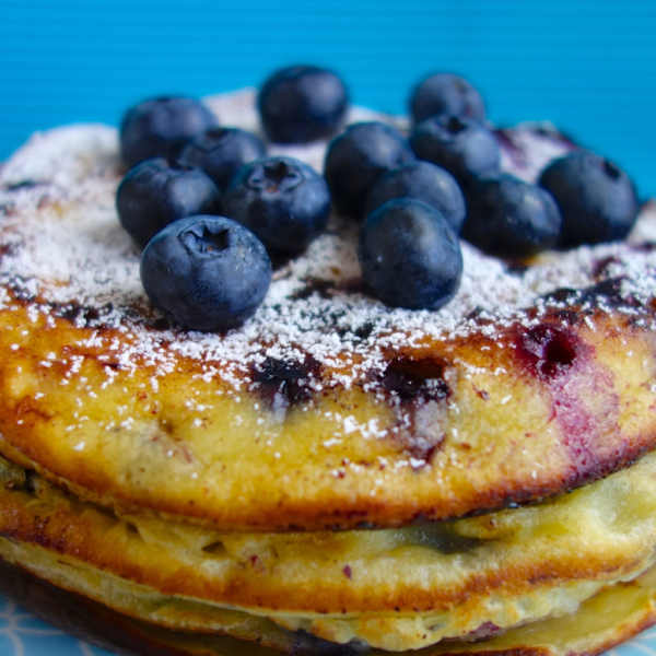 Keto Blueberry Pancakes